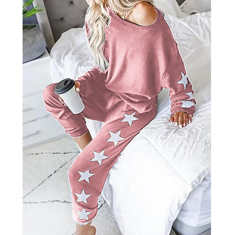 Casual Tracksuit Women 2 Piece Set Suit